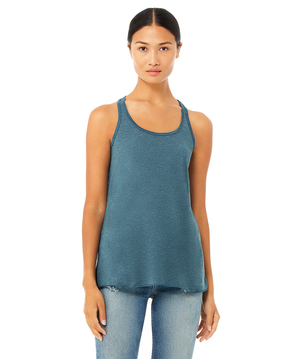 Womens Flowy Racerback Tank | Staton-Corporate-and-Casual