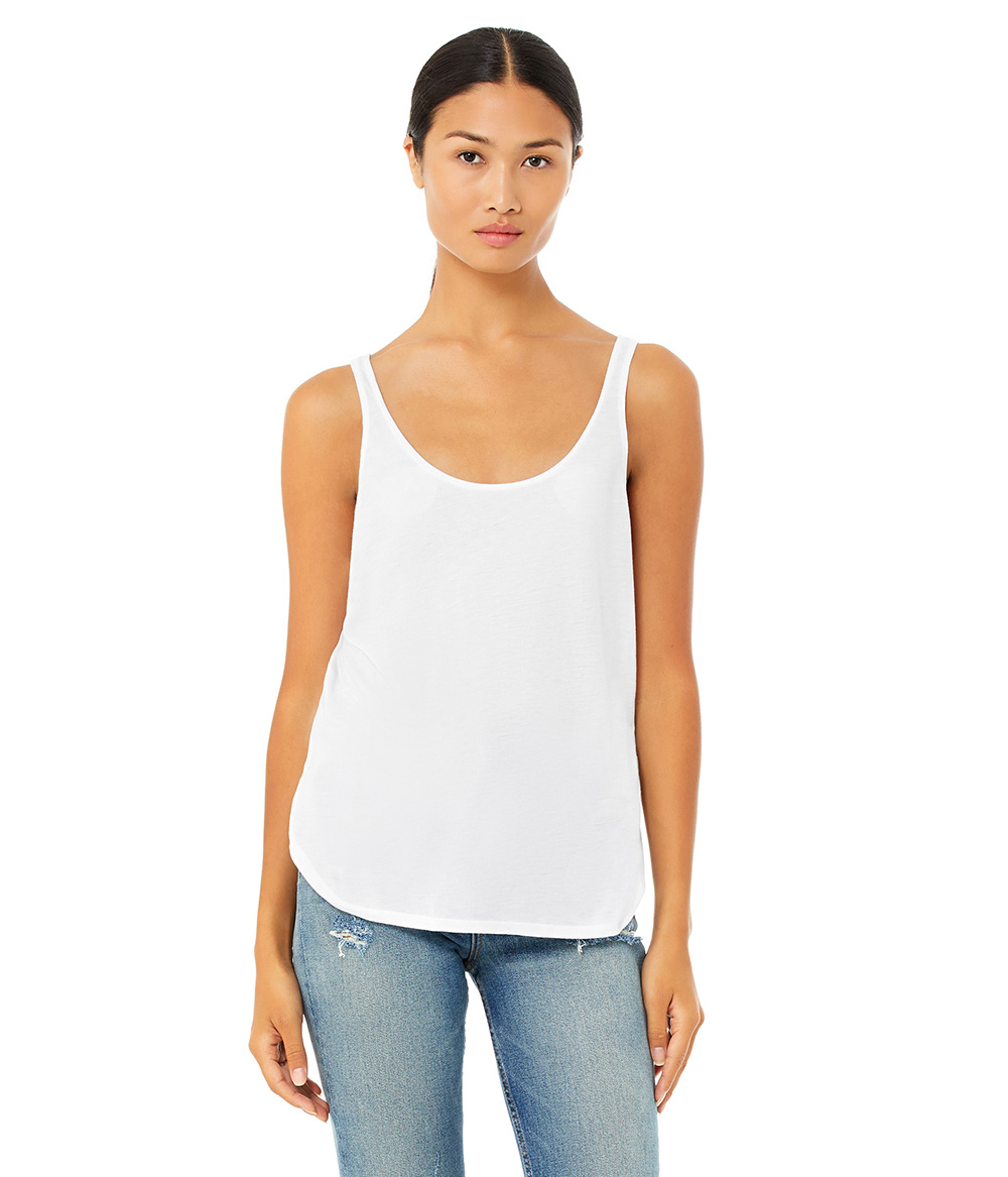 Womens Flowy Side Slit Tank | Staton-Corporate-and-Casual