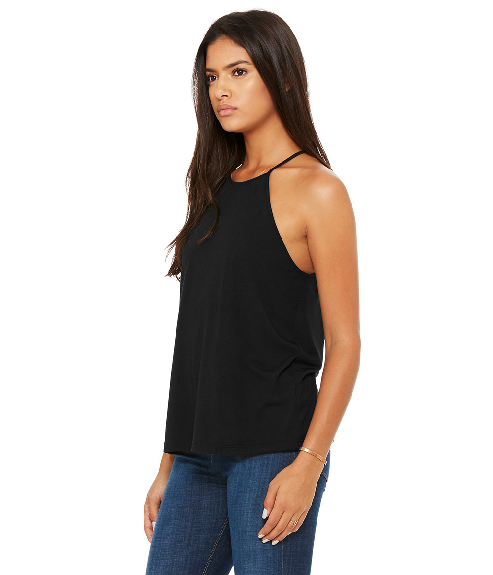 Womens Flowy High Neck Tank | Staton-Corporate-and-Casual
