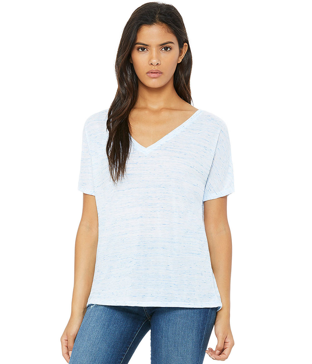 Womens Slouchy V-Neck Tee | Staton-Corporate-and-Casual