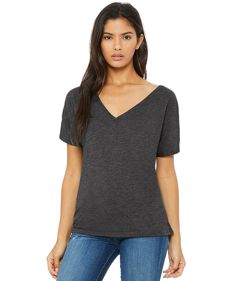 Womens Slouchy V-Neck Tee | Staton-Corporate-and-Casual