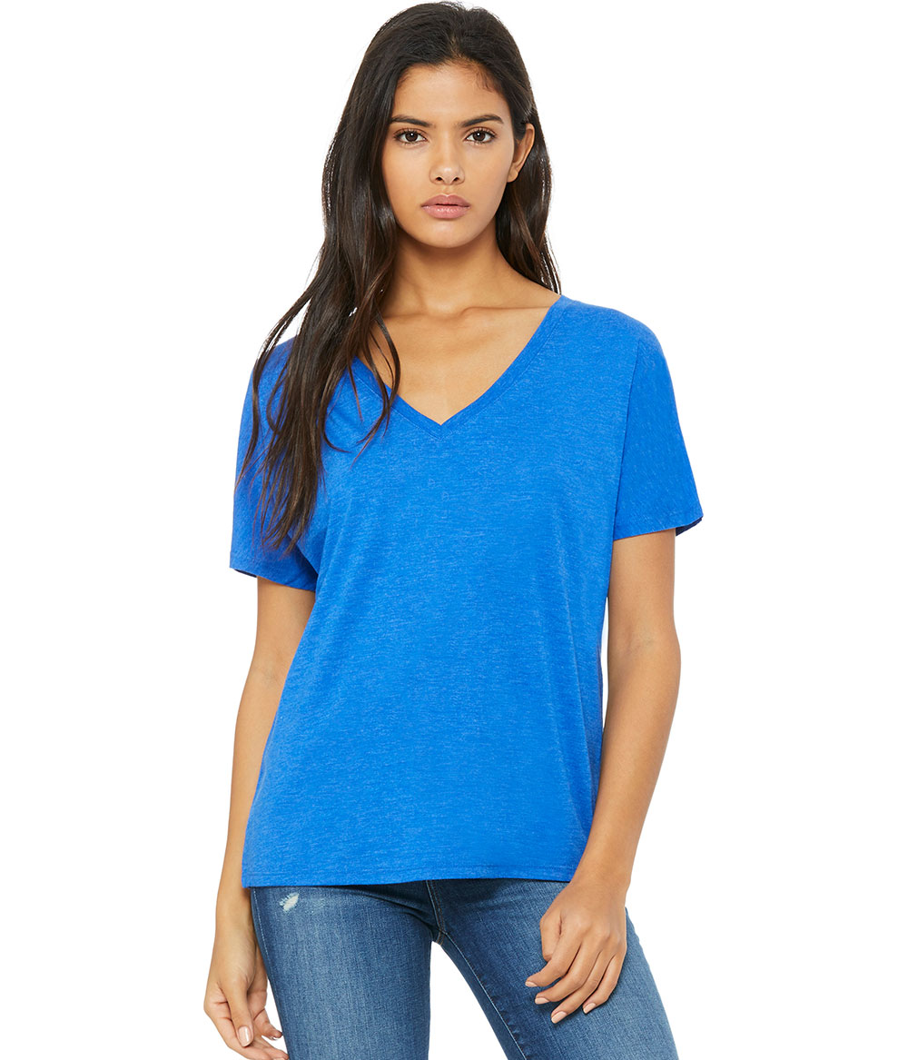 Womens Slouchy V-Neck Tee | Staton-Corporate-and-Casual