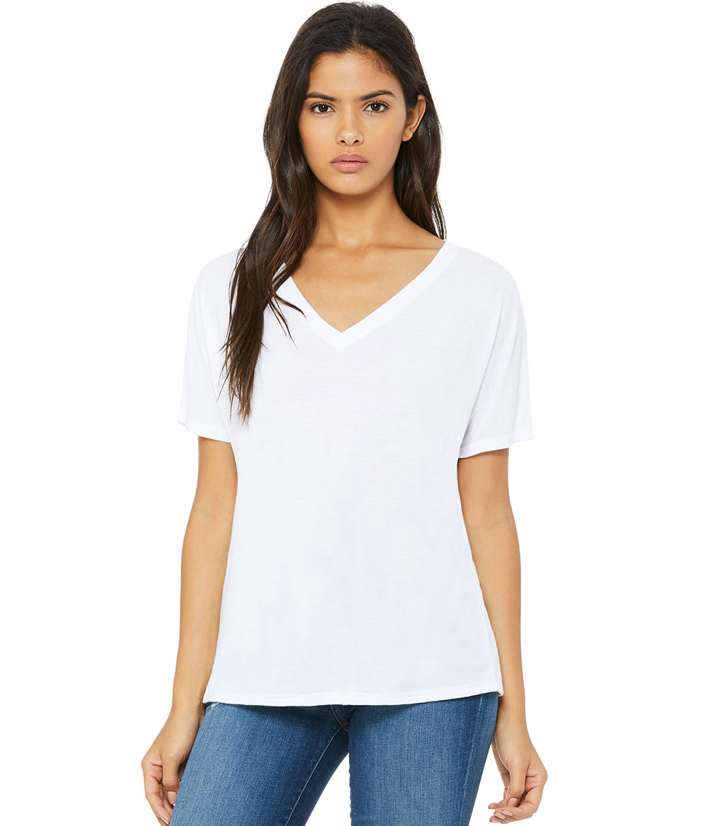 Womens Slouchy V-Neck Tee | Staton-Corporate-and-Casual