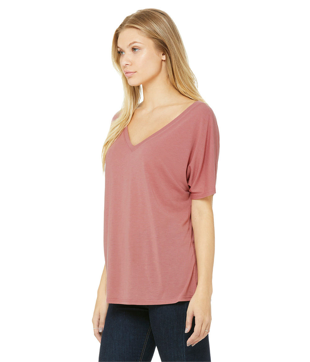 Womens Slouchy V-Neck Tee | Staton-Corporate-and-Casual