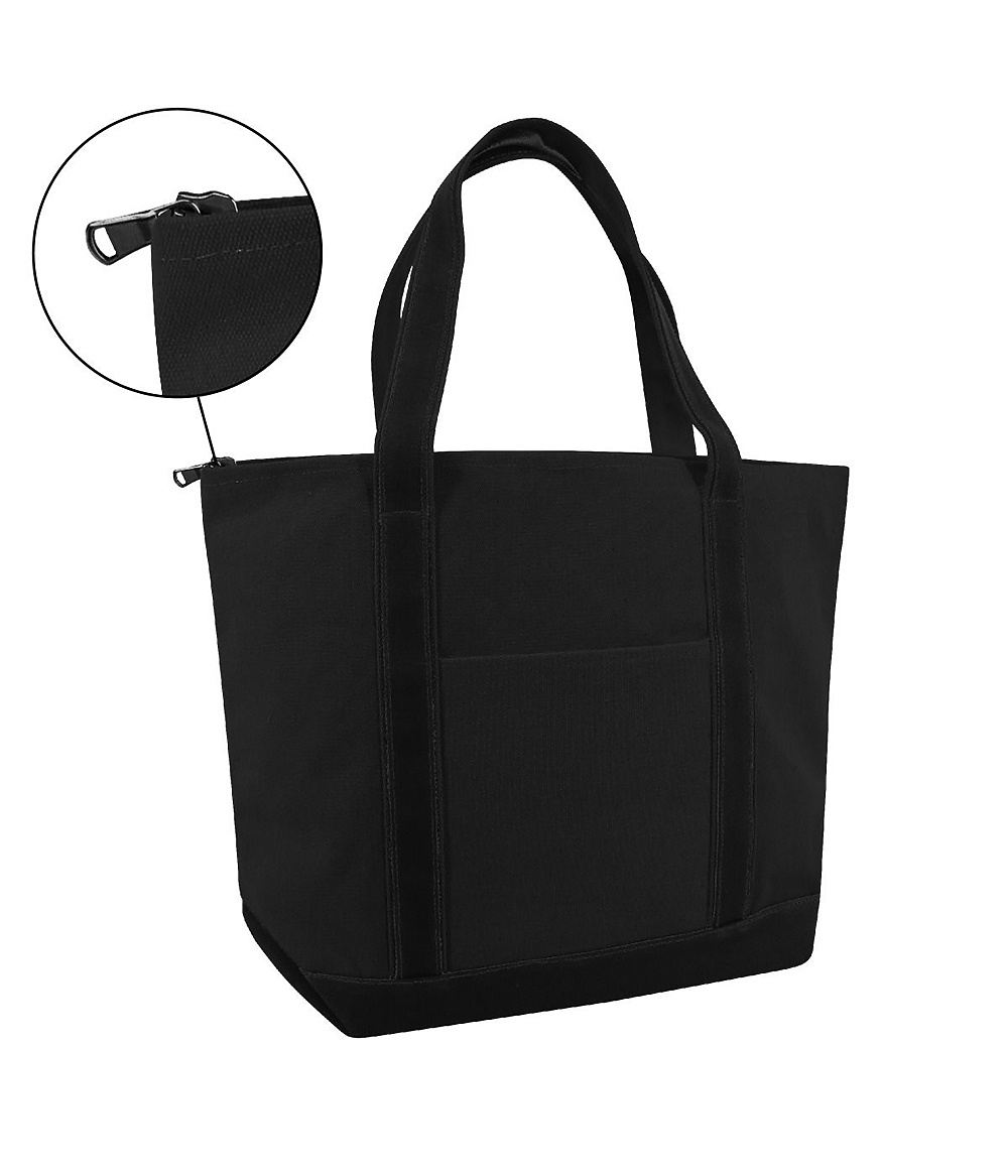 XL Zipper Tote | Staton-Corporate-and-Casual