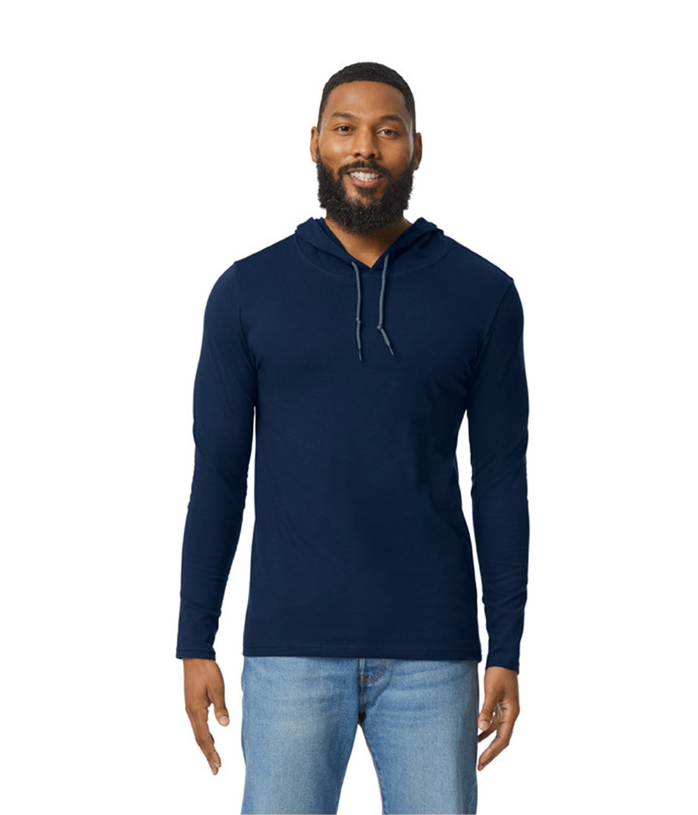 Adult Long Sleeve Hooded Tee | Staton-Corporate-and-Casual