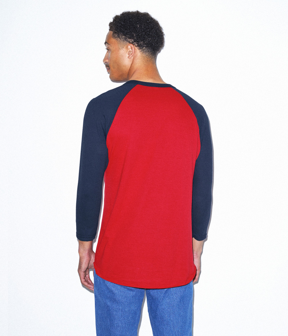 Poly-Cotton 3/4 Sleeve Raglan | Staton-Corporate-and-Casual