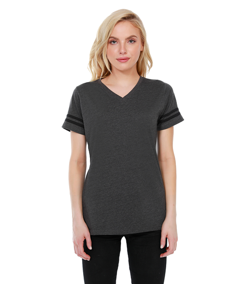 Womens Varsity Stripes Tee | Staton-Corporate-and-Casual