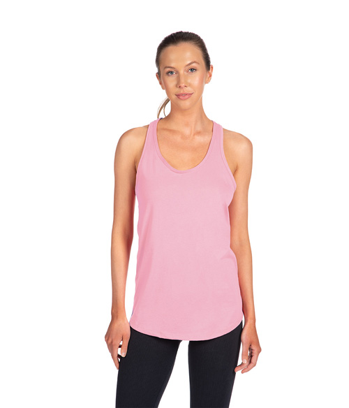 Next Level Apparel Women's Ideal Racerback Tank | Lilac-Banana Color | X-Large | Cotton Blend