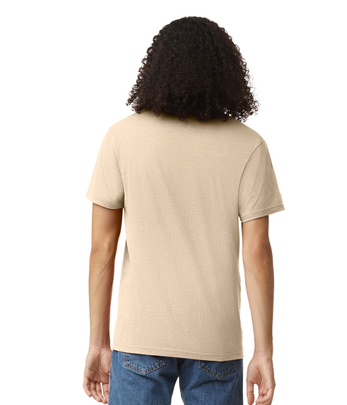 CVC Unisex V-Neck T-Shirt | Staton-Corporate-and-Casual