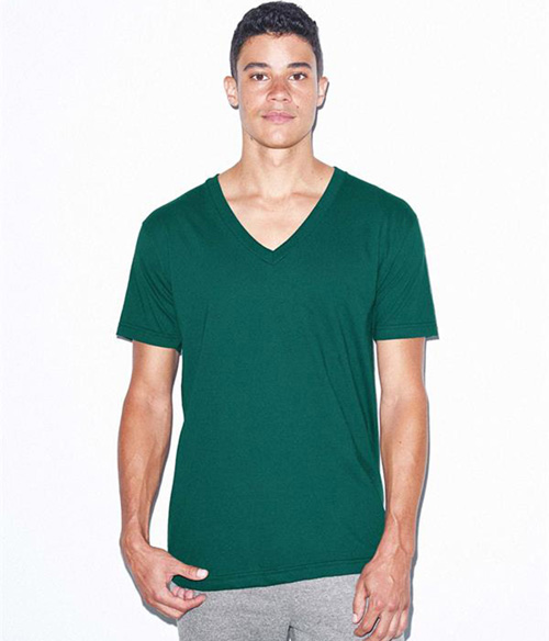 Fine Jersey V-Neck Tee | Staton-Corporate-and-Casual