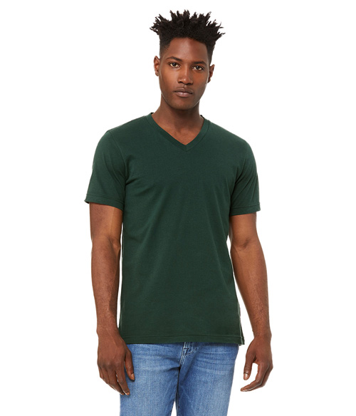 Unisex Jersey V-Neck Tee | Staton-Corporate-and-Casual image.