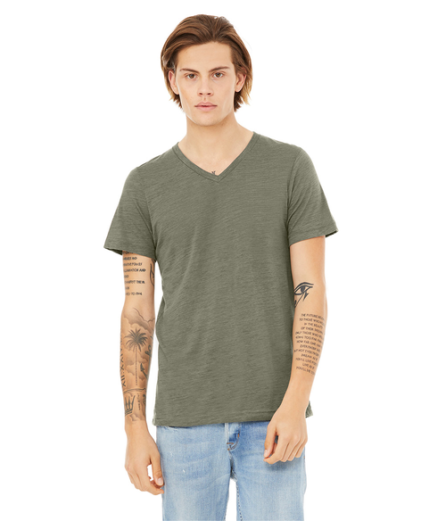 Unisex Jersey V Neck Tee | Staton-Corporate-and-Casual