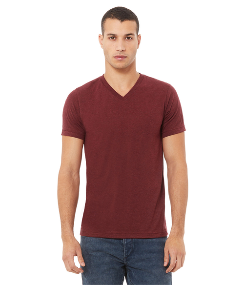 Unisex Triblend V-Neck | Staton-Corporate-and-Casual image.