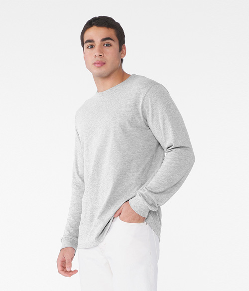 Unisex CVC Long Sleeve Tee | Staton Corporate and Casual