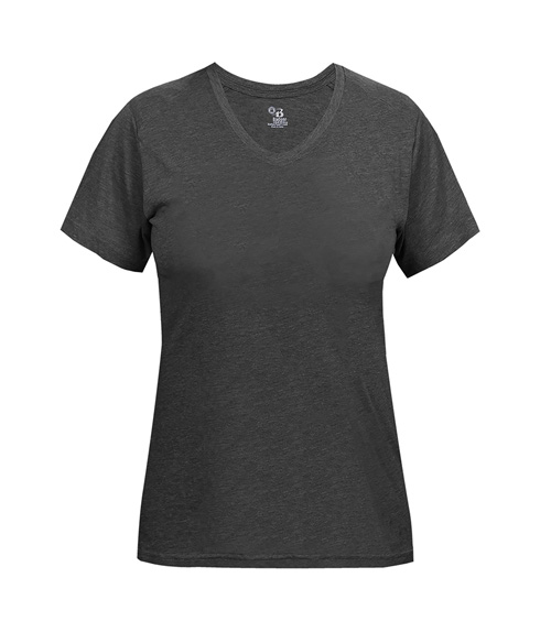 Triblend Womens V-Neck Tee | Staton-Corporate-and-Casual