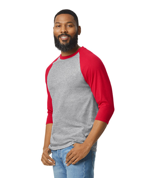 Adult 3/4 Raglan T-Shirt | Staton Corporate and Casual