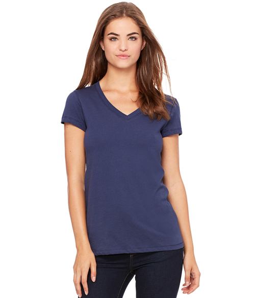 Womens Jersey V-Neck Tee | Staton-Corporate-and-Casual