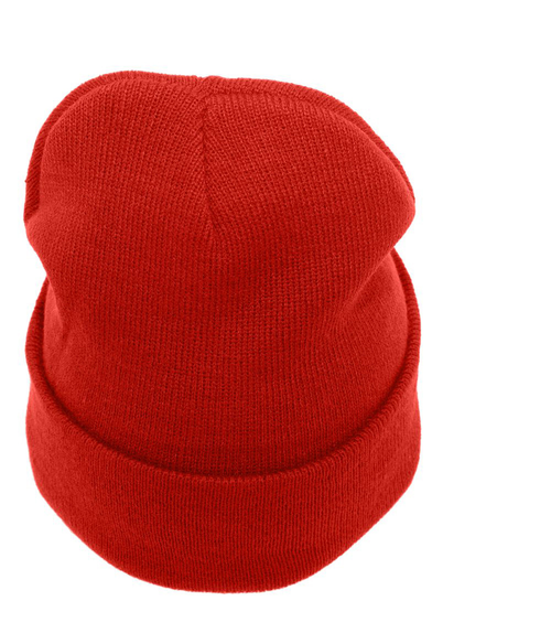 Black Fold Over Beanie main image 0