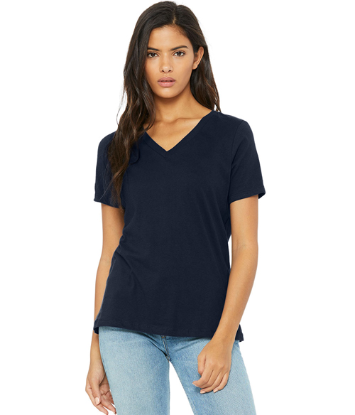 Womens Relaxed Jersey V-Neck | Staton-Corporate-and-Casual