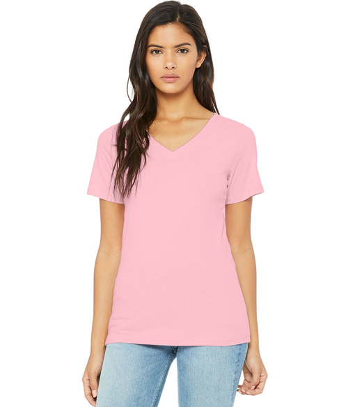 Womens Relaxed Jersey V-Neck | Staton-Corporate-and-Casual