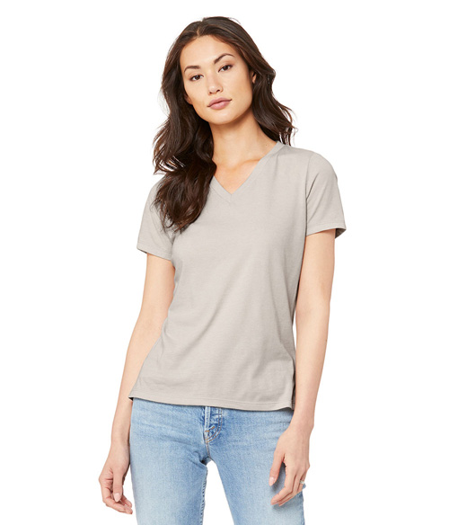 Womens Relaxed Jersey V-Neck | Staton-Corporate-and-Casual