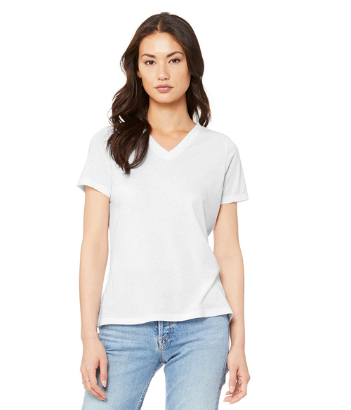 Womens Relaxed Jersey V-Neck | Staton-Corporate-and-Casual