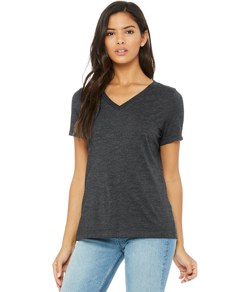 Womens Relaxed CVC V Neck | Staton-Corporate-and-Casual