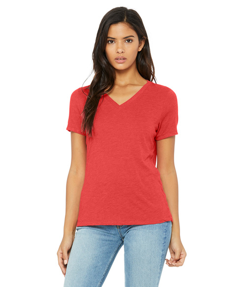 Womens Triblend V-Neck | Staton-Corporate-and-Casual