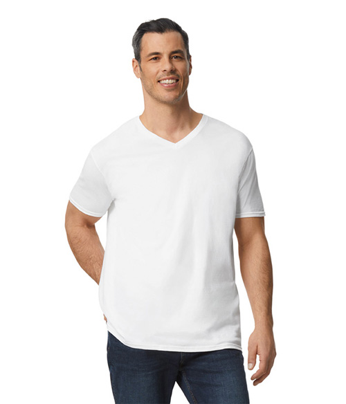 Softstyle Adult V-Neck T-Shirt | Staton-Corporate-and-Casual