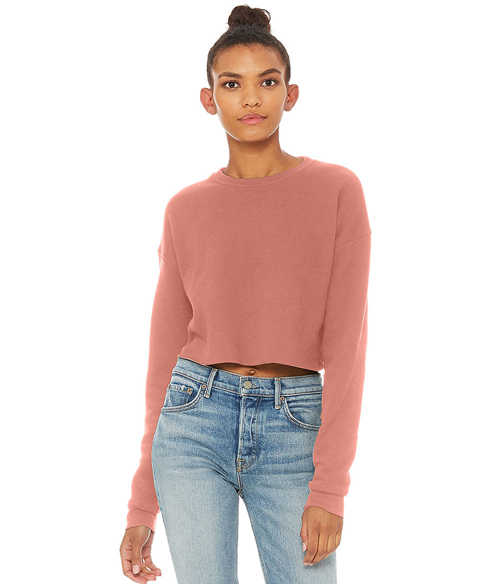 Womens Cropped Crew Fleece | Staton-Corporate-and-Casual