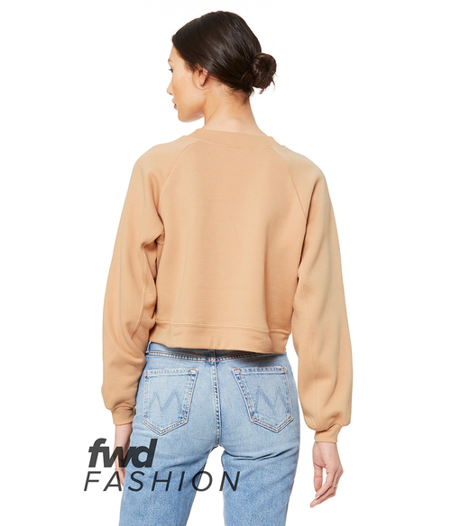 Womens Raglan Pullover Fleece StatonCorporateandCasual