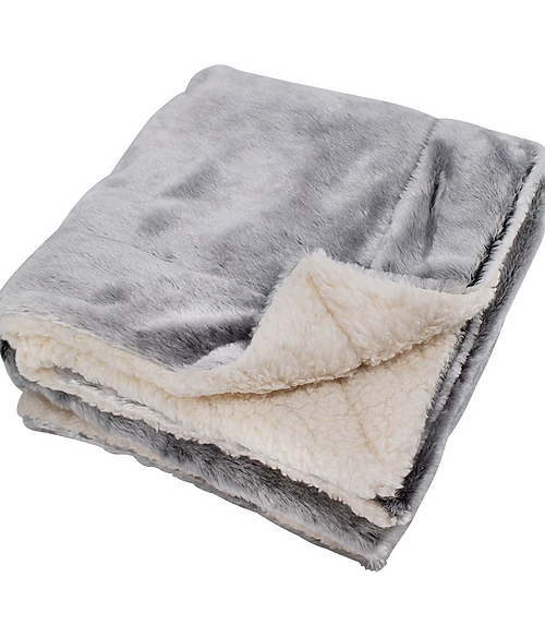 Faux Fur Blanket Throw
