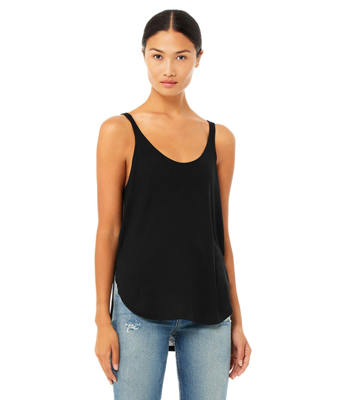 Womens Flowy Side Slit Tank | Staton-Corporate-and-Casual
