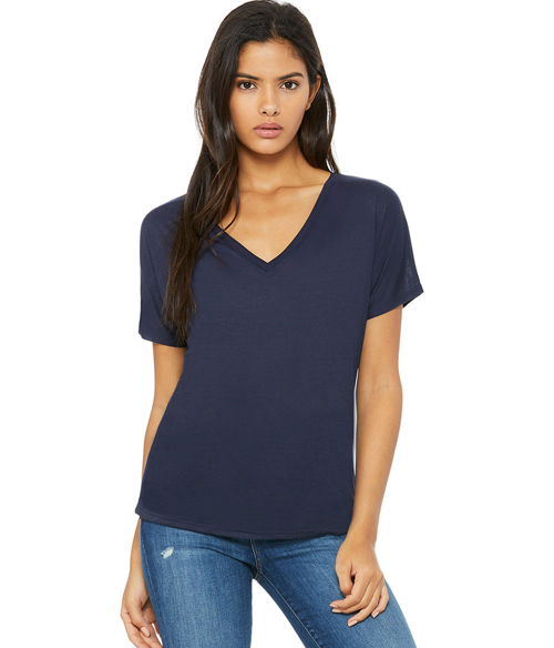 Womens Slouchy V-Neck Tee | Staton-Corporate-and-Casual