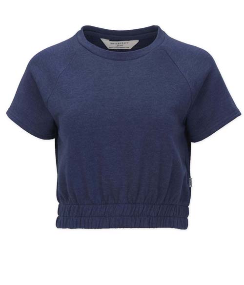 Womens French Terry Crew