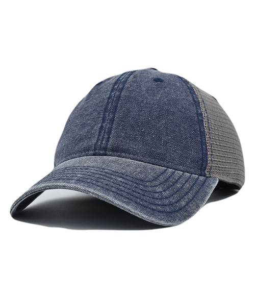 washed canvas hat