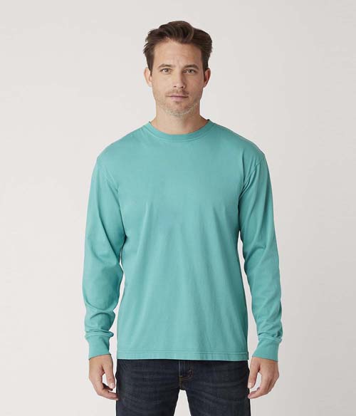 Garment Dye Long Sleeve Tee