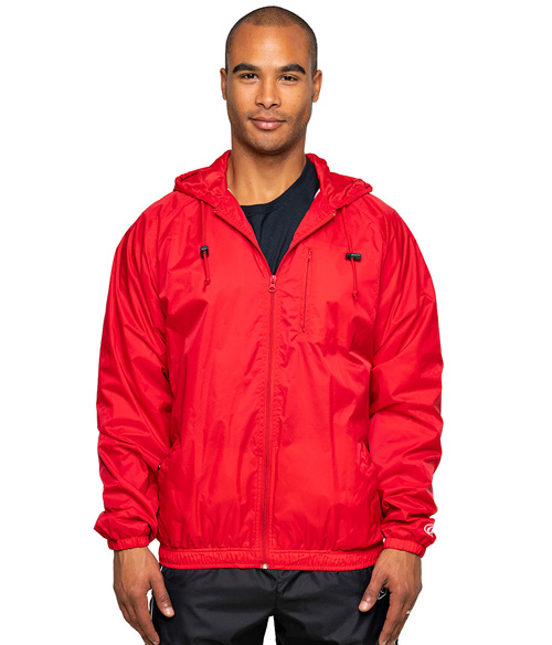 Full Zip Hooded Nylon Jacket | For-Activewear