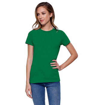 Womens Cotton Crew Neck Tee