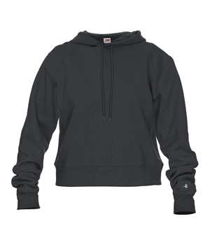 Athletic Fleece Crop Hood