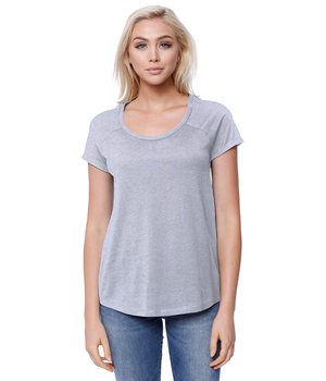 Womens CVC Loose Raglan