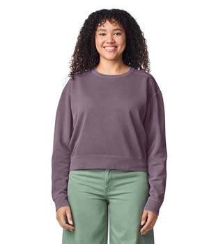 Womens Mid-Length Crewneck