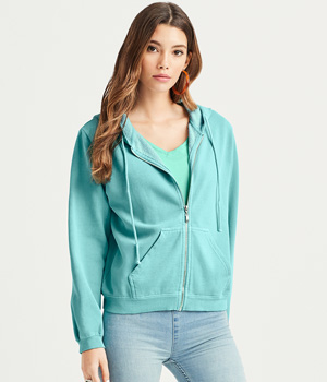Ladies Full Zip Hood