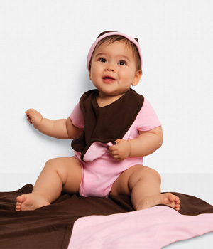 Baby Rib Reversible Bib