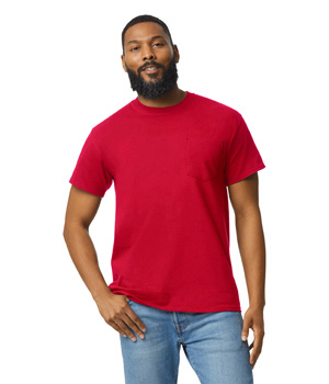 Ultra Cotton Adult Pocket Tee