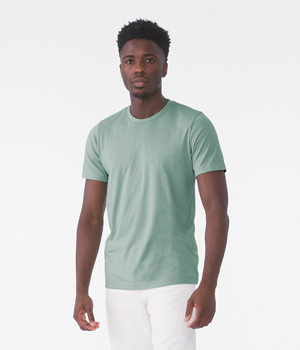 Unisex CVC Short Sleeve Tee