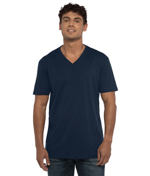 Unisex Cotton V-Neck