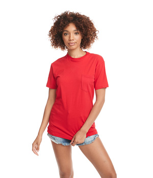 Unisex Cotton Pocket Tee