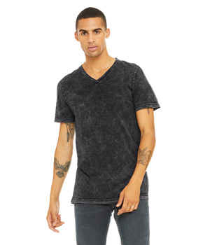 Unisex Textured V-Neck Tee